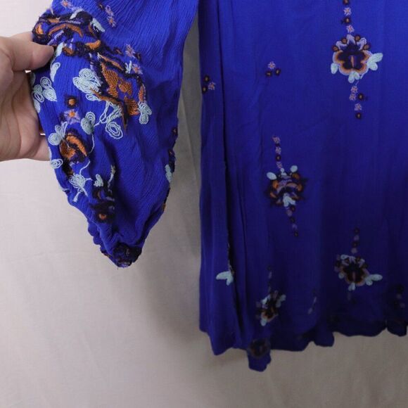 Free People | Boho Oversized Long Sleeve Dress Small - Picture 4 of 7